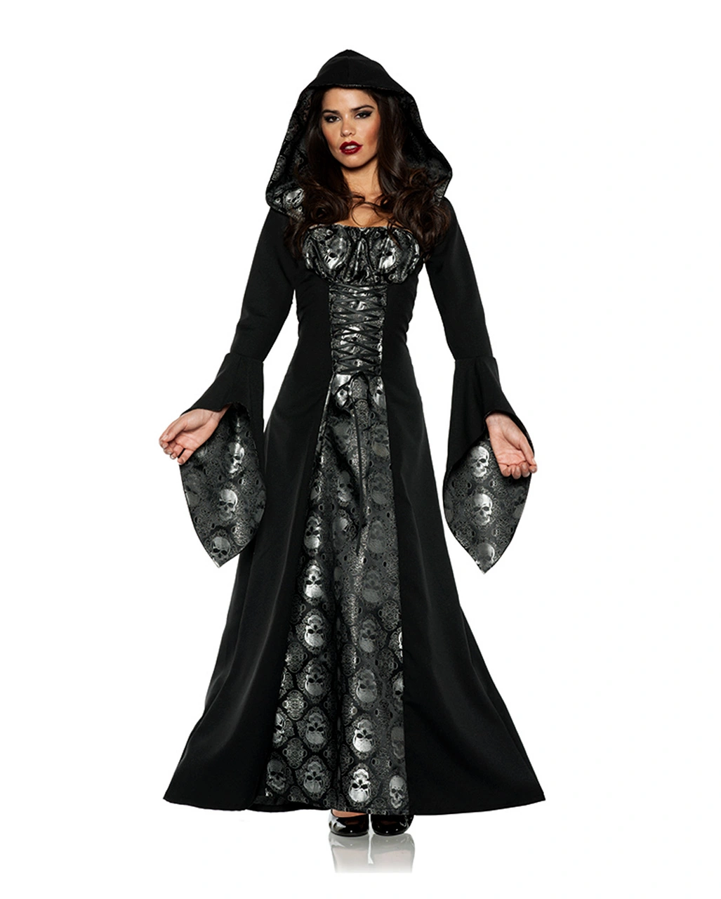 Skull Mistress Magierin Damenkostüm 3 Skull Mistress Magierin Damenkostüm