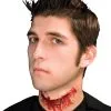 Slit Throat Wunde 2 Slit Throat Wunde -Halloween Make up Verkäufe slit throat wunde grosser kehlenschnitt latexwunde schnittwunde aus latex 15214 1