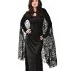 Spinnennetz Cape -Halloween Make up Verkäufe spinnennetz halloween cape hexen umhang halloween capes und umhaenge 18337 001