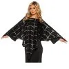 Spinnweben Poncho -Halloween Make up Verkäufe spinnweben poncho halloween poncho vampir umhang spider web cape 31550