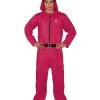 Squid Game Kostüm Aufseher -Halloween Make up Verkäufe squid games waechter kostuem squid game guard costume squid game 51951 01