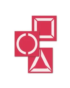 Squid Game Kostüm Aufseher -Halloween Make up Verkäufe squid games waechter kostuem squid game guard costume squid game 51951 02