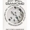 Stargazer Face Diamonds Silber 2 Stargazer Face Diamonds Silber -Halloween Make up Verkäufe stargazer face diamonds silber glitzersteine als gesichtsschmuck silberner koerperschmuck 23597