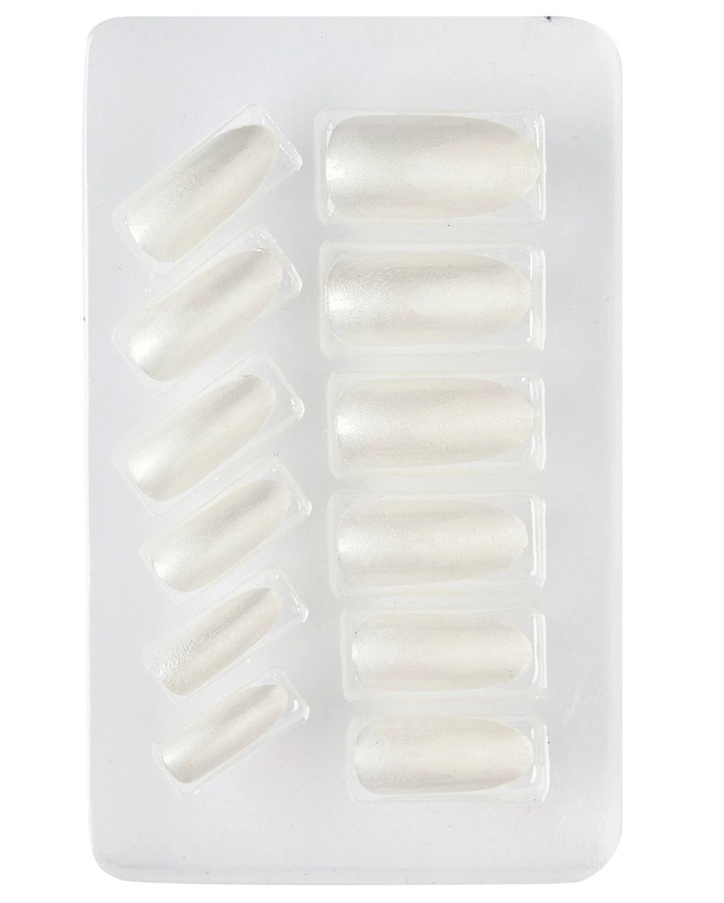 Stiletto Fingernägel Perlmutt Effekt 12 St. 4 Stiletto Fingernägel Perlmutt Effekt 12 St. – Bild 2