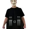 V For Vendetta T-Shirt Mit Cape & Maske 2 V For Vendetta T-Shirt Mit Cape & Maske -Halloween Make up Verkäufe v for vendetta t shirt mit cape und maske guy fawkes maske und shirt vendetta kostuem 20411