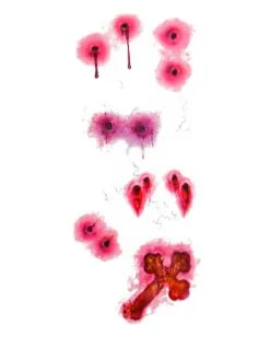 Vampirbiss Tattoo Wunden