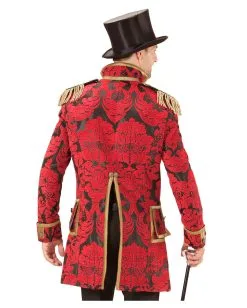 Venezianischer Frack Mit Goldborte -Halloween Make up Verkäufe venezianischer piratenfrack jaquard frack herrenkostuem bild2 27151