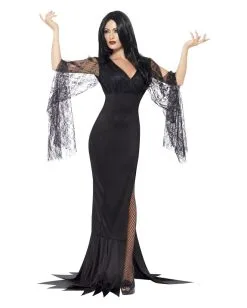 Verführerisches Morticia Kleid