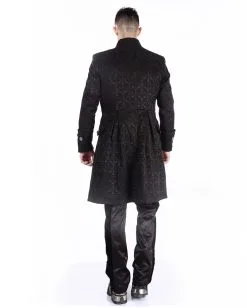 Viktorianischer Gothic Aristokrat Herren Mantel -Halloween Make up Verkäufe viktorianischer gothic aristokrat herren mantel schwarz victorian gothic aristocrat mens coat black 39107 4