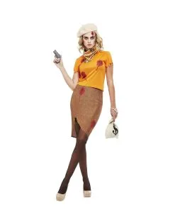 Titelseite 22 30er Jahre Bonnie Gangster Lady Kostüm