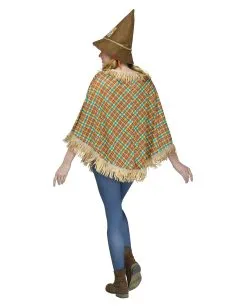Vogelscheuche Kostüm-Poncho 7 Vogelscheuche Kostüm-Poncho -Halloween Make up Verkäufe vogelscheuche kostuem poncho kostuem ueberwurf fuer fasching scarecrow poncho 31101 3
