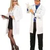 Weißer Arzt Kittel Unisex -Halloween Make up Verkäufe weisser arztkittel unisex als kostuemzubehoer doctors gown costume accessoire karnevals kostuem sexy arzt kostuem 50886 001