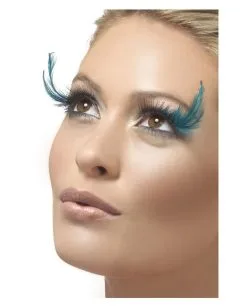 Wimpern Schwarz Mit Feder