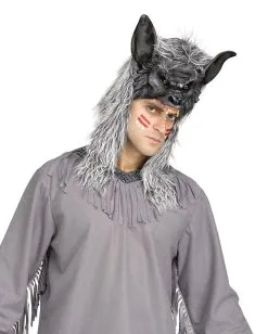 Wolfs Krieger Herrenkostüm -Halloween Make up Verkäufe wolfs krieger herrenkostuem karnevalkostuem faschings kostuem fuer maenner wolf warrior costume 25808 3